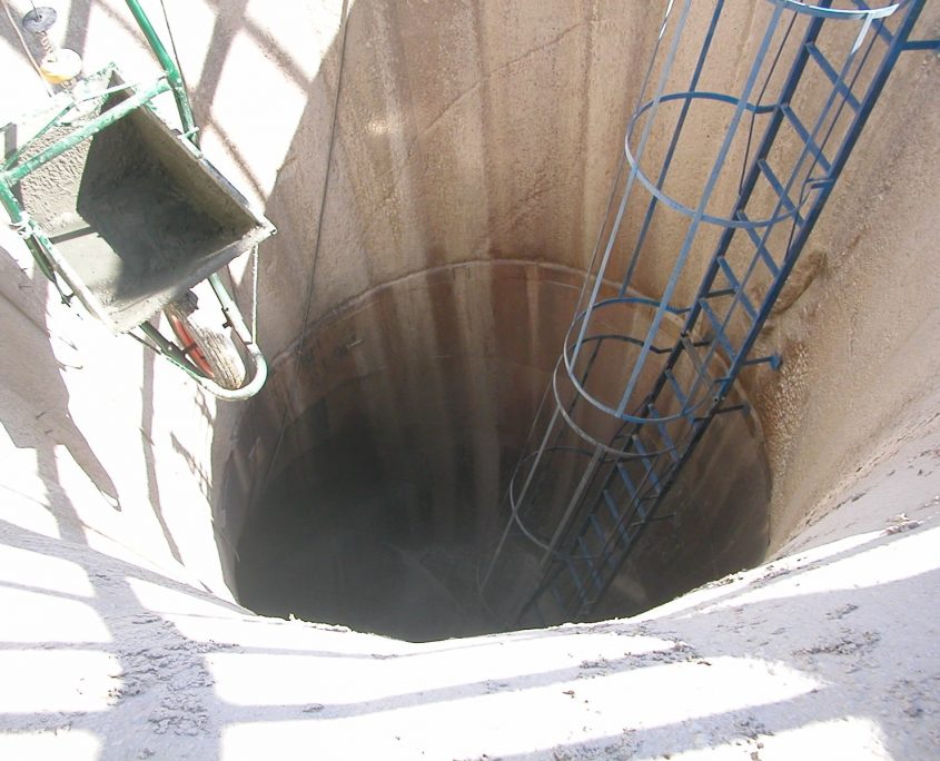 reparacion tunel presa
